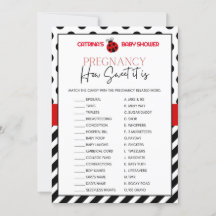 Ladybug Baby Shower - Editable Namn, 5x7