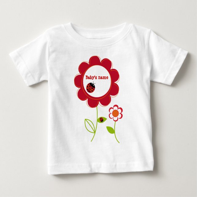Ladybug baby t-shirt (Framsida)