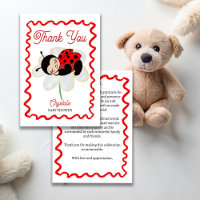 Ladybug babydusch söt kryp lilla dam