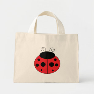 Ladybug Bag Mini Tygkasse