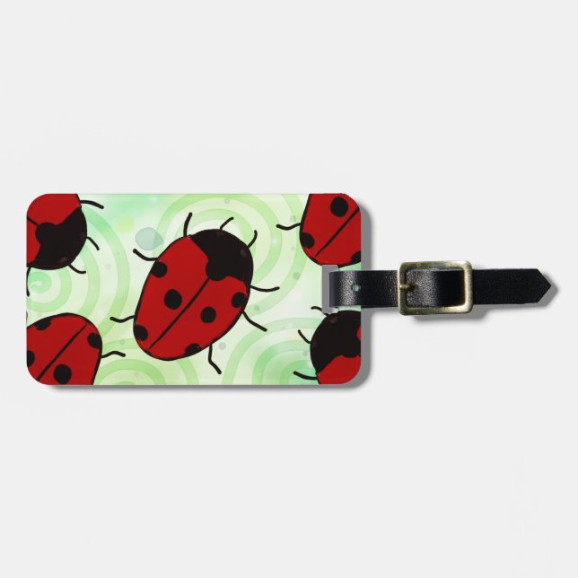 Ladybug Bagagebricka (Horisontell Framsida)