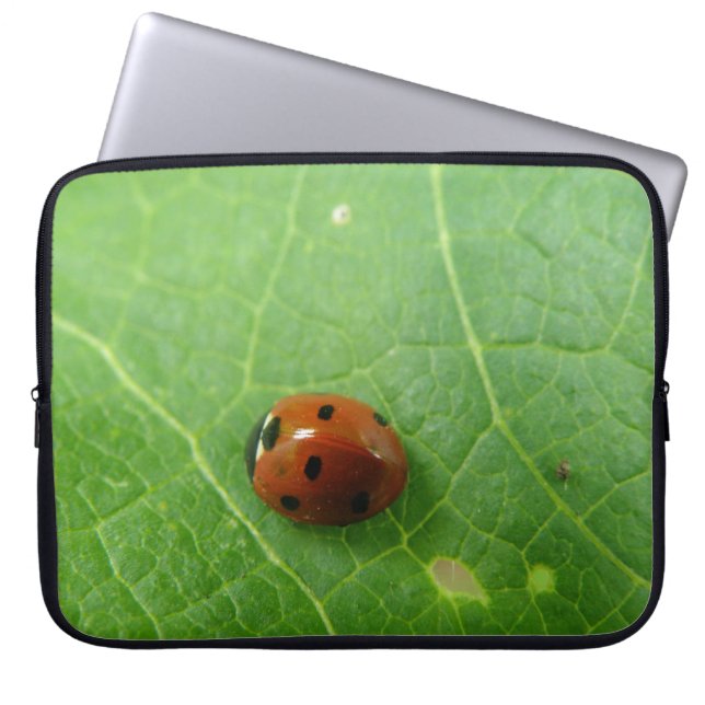 Ladybug Bärbar behållare Laptop Sleeve (Framsidan)