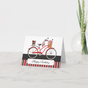 Ladybug Bicycle Kort