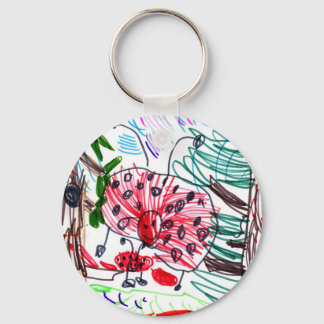 Ladybug Big, Ladybug Small, Ladybug Egg. Nyckelring