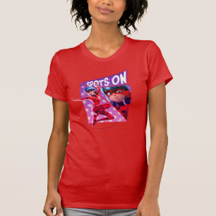 Ladybug Bild på Lila T Shirt