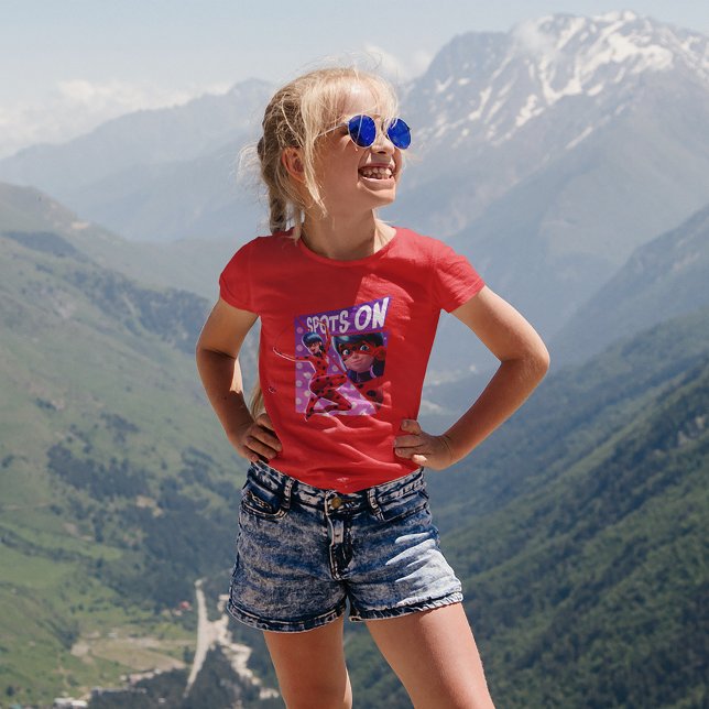 Ladybug | Bild på Lila T Shirt (Kid wearing t-shirt)