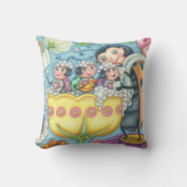 Ladybug Bubblebad LADYBUG FAMILY DEKORATIV KUDDE