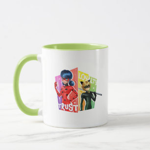 Ladybug & Cat Noir Förtroende och lojalitet Mugg