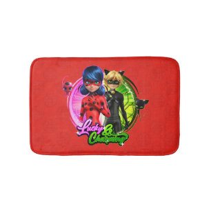 Ladybug & Cat Noir Lucky & Charming Badrumsmatta