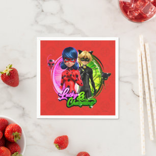 Ladybug & Cat Noir Lucky & Charming Pappersservett
