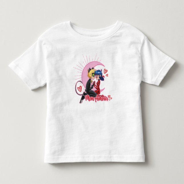 Ladybug & Cat Noir | Min Kärlek T Shirt (Framsida)