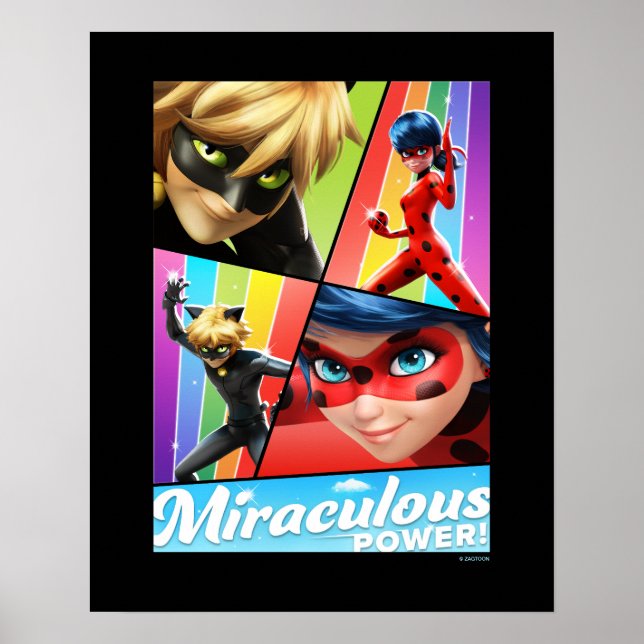 Ladybug & Cat Noir | Miraculous Power! Poster (Framsidan)