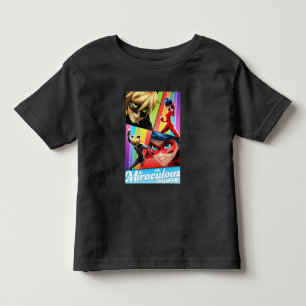 Ladybug & Cat Noir   Miraculous Power! T Shirt