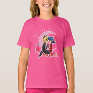 Ladybug & Cat Noir Mon Kärlek T Shirt