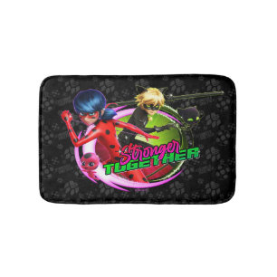 Ladybug & Cat Noir Starkare tillsammans Badrumsmatta