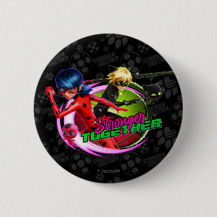 Ladybug & Cat Noir   Starkare tillsammans Knapp