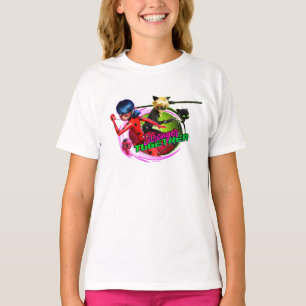 Ladybug & Cat Noir Starkare tillsammans T Shirt