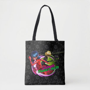 Ladybug & Cat Noir Starkare tillsammans Tygkasse
