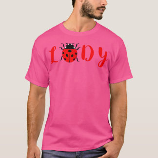 Ladybug Cute Ladybug Insekt Nyckelpiga Älskare Ent T Shirt