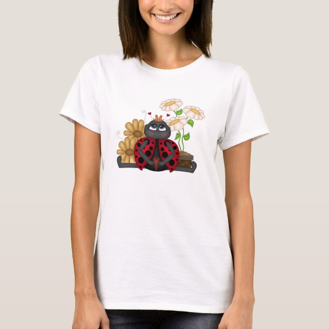 Ladybug dam t-shirt (Framsida)