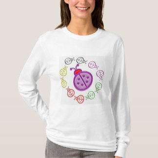 LadyBUG Dance: KIDS kärlek Nyckelpiga n insektra s T-shirt