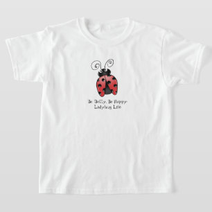 Ladybug Delight Nature-inspirated Design for Garde T Shirt