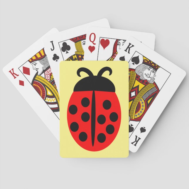 Ladybug Design Casinokort (Baksidan)