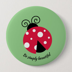 Ladybug Design-knapp Knapp
