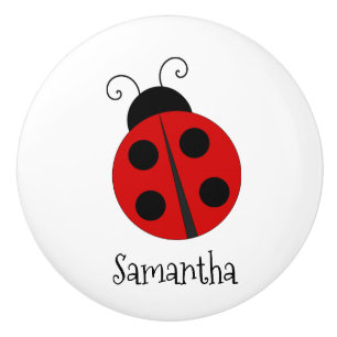 Ladybug Design Knopp