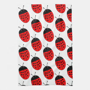 Ladybug Design Kökshandduk