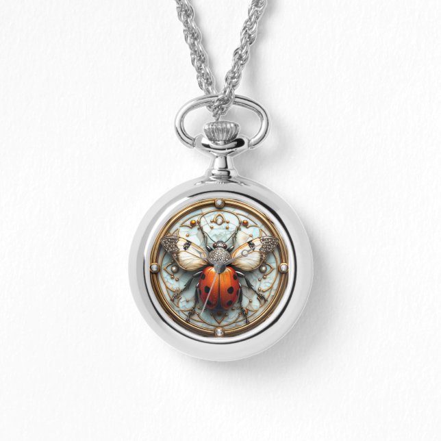 Ladybug Diamonds Guld Elegant Sophisticated Armbandsur (Framsida)