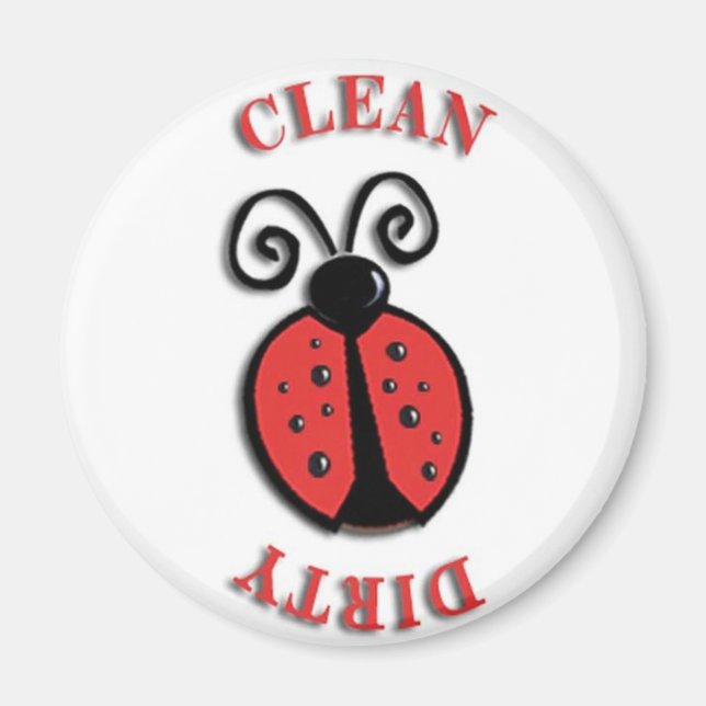 Ladybug Dishwasher Magnet (Framsidan)