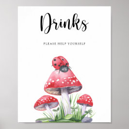 Ladybug - Drinks hjälper dig själv Poster