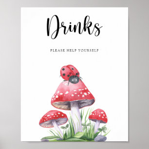 Ladybug - Drinks hjälper dig själv Poster
