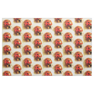 Ladybug Fabric Tyg