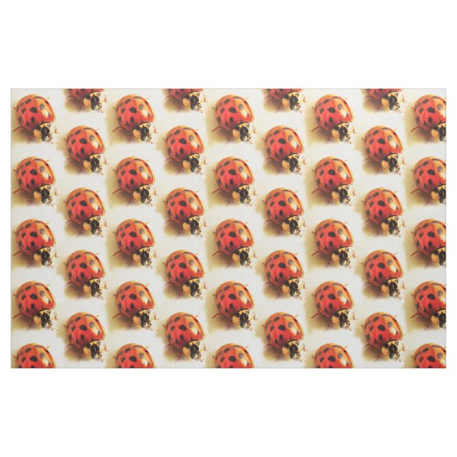 Ladybug Fabric Tyg (Fat Quarter)