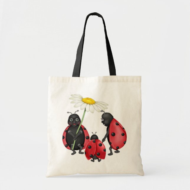 Ladybug Family Stroll Tygkasse (Framsidan)