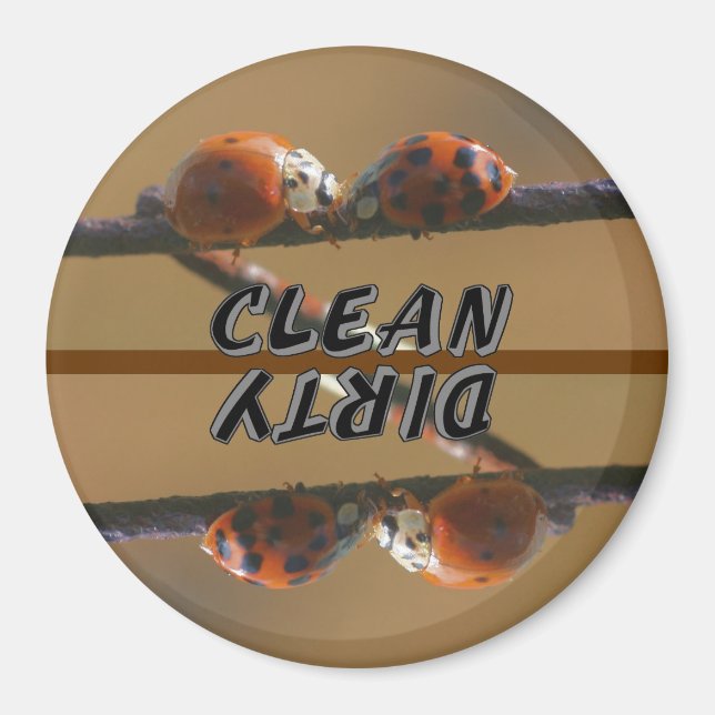 Ladybug Friends Animal Dishwasher Magnet (Framsidan)