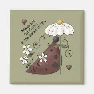 Ladybug Friends Magnet