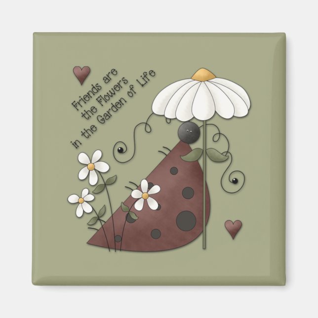 Ladybug Friends Magnet (Framsidan)