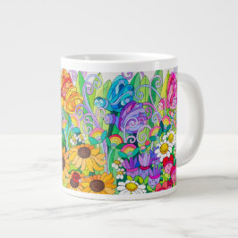 Ladybug Garden Himmel Jumbo Mugg