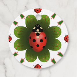 Ladybug Gift Märkre Gåvor Etiketter