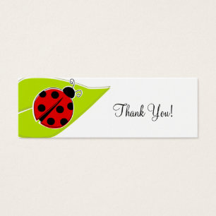 Ladybug Gift Märkres Litet Visitkort
