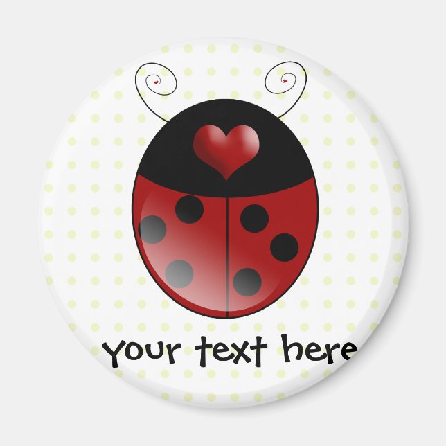 Ladybug Gifts Magnet (Framsidan)