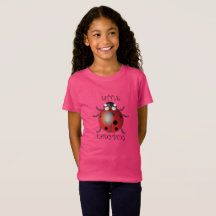 Ladybug - Girls' Bra Jersey T-Shirt