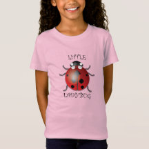 Ladybug - Girls' Bra Jersey T-Shirt
