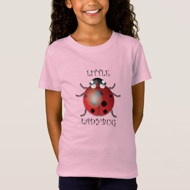 Ladybug - Girls' Bra Jersey T-Shirt (Framsida)