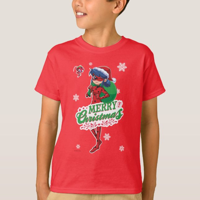 Ladybug | GOD JUL T Shirt (Framsida)