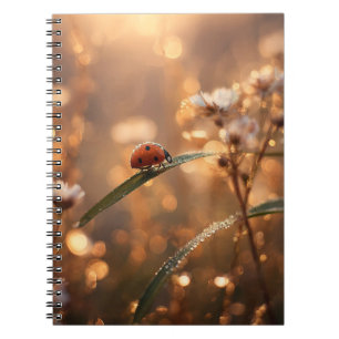 Ladybug Golden Dawn Notebook Anteckningsbok