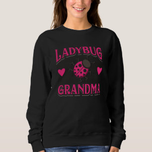 Ladybug Grandma Rosa White Garden Insekt T Shirt